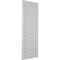 Ekena Millwork True Fit PVC Single Panel Chevron Modern Style Fixed Mount Shutters, Hailstorm Gray, 18W x 28H, PR TFP001CV18X028ST - alternate 2